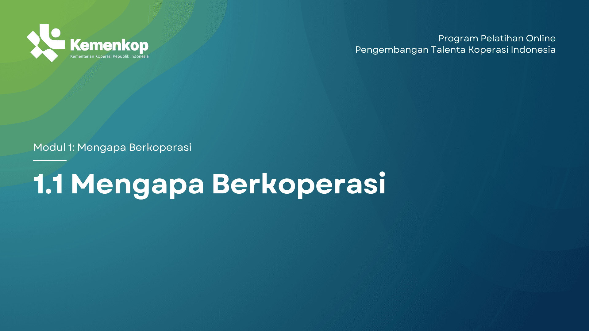 Mengapa Berkoperasi?
