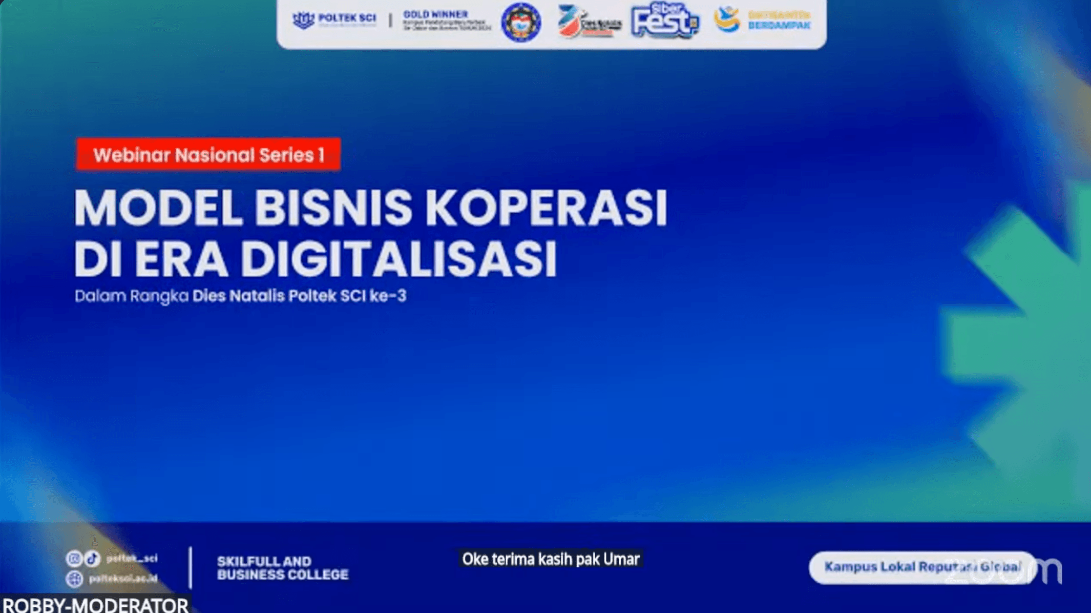 Webinar Nasional “Transformasi Digital Koperasi 2025”